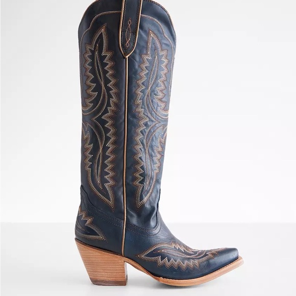 Ariat Casanova navy blue knee high boots - Picture 2 of 4